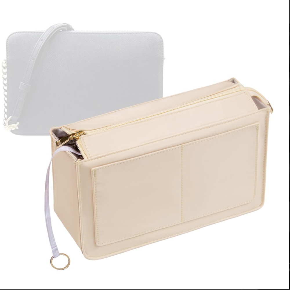 Beige Medium Handbag Organizer
